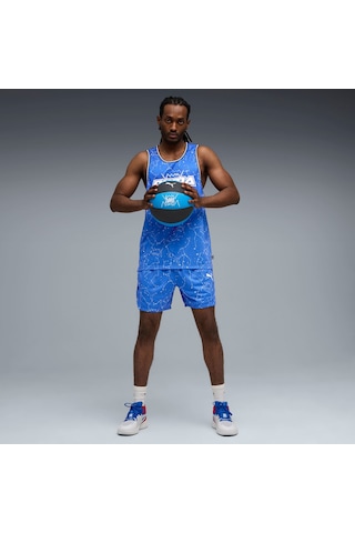 Puma Hoopaverse Erkek Basketbol Forması 632895 02 Mavi