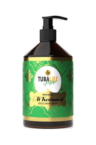 Tubalife Mentollü At Kestanesi Vücut Bakım Jeli 500 ML