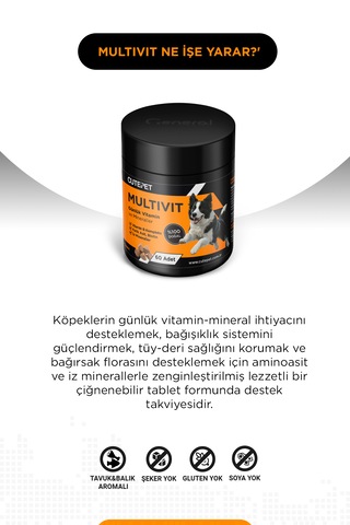 Köpek Idrar Yolu Sağlığı & Bağışıklık Paketi
