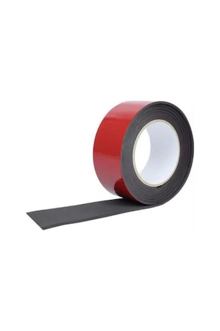 Çift Taraflı Bant Kırmızı 24mm X 33 Metre