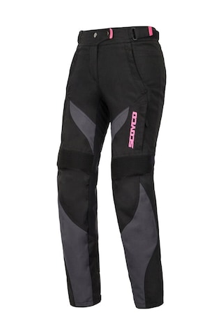 Scoyco P-122w Korumalı 4 Mevsim Pantolon Black-grey M