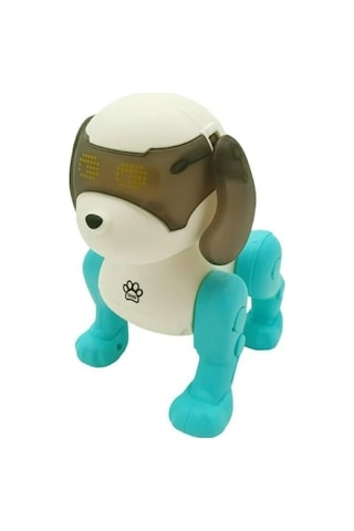 Babydoor Toys 111-2 Dans Eden Sesli Işıklı Robot Köpek Mavi