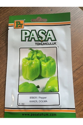 Paşa Tohumculuk Biber Tohumu Kandil Dolma 5 Gr
