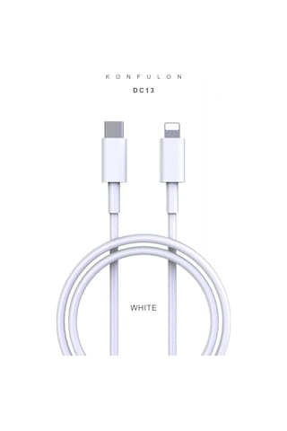 Dc13 1m 20w Type-c To Lightning Kablo iPhone Uyumlu Şarj Kablosu
