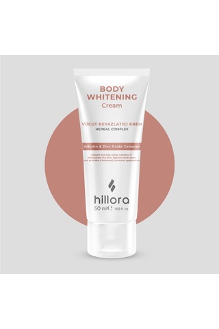 Hillora Vücut Beyazlatıcı Krem 50 ML