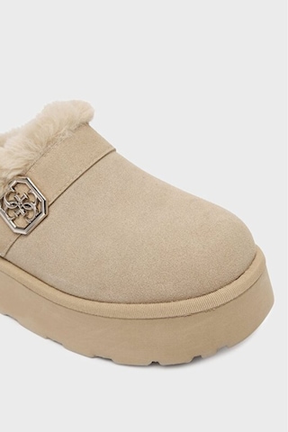 Guess Dolmana2 Kadın Krem Terlik Flfdocesu06-nude Krem