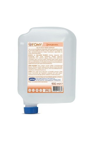 Fomy Saç ve Vücut Şampuanı 12 x 900 ML