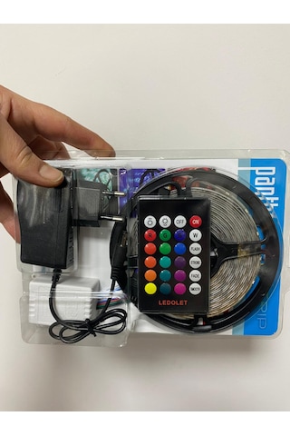 Panther Rgb Şerit Led 5 Mt Çok Renkli
