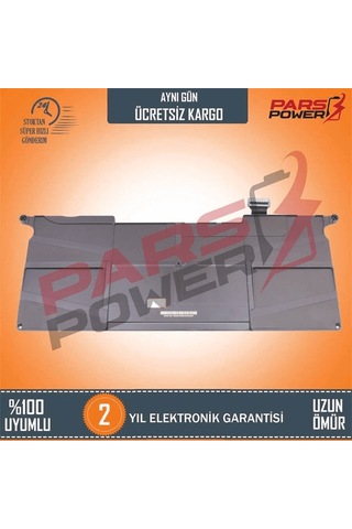 Macbook Air Uyumlu 11" A1406 , A1370 (2011)Batarya - Pil 406238