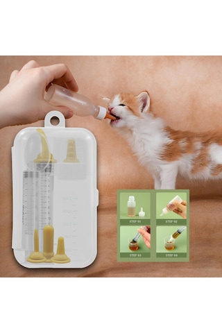 Homyl Hamster Kitten Tavşanlar Için Pet Yenidoğan Süt Sarı
