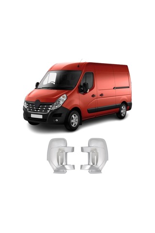 Renault Master Uyumlu 2011 Ve Üzeri Ayna Kapağı 2 Parça Abs Krom Kaplama