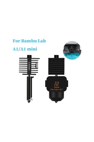 0.2mm Bambu Lab A1/a1 Mini Hotend Seti - Sertleştirilmiş Çelik Nozzle