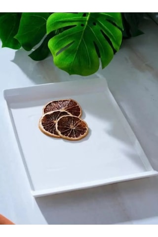 Acar 8073 Porselen Beyaz Kayık Tabak 31 Cm 1 Adet