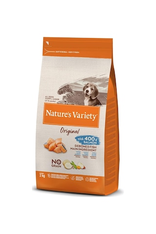 Nature's Variety Dog No Grain Tahılsız Junior Salmon 2 Kg