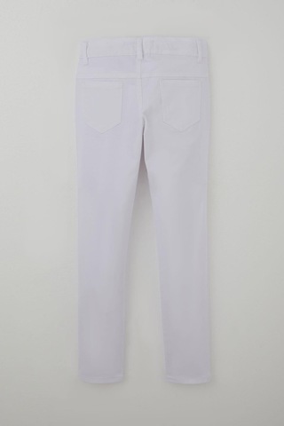 Konsept Erkek Çocuk Gabardin Pantolon Düğmeli Fermuarlı 10-13 Yaş, Beyaz