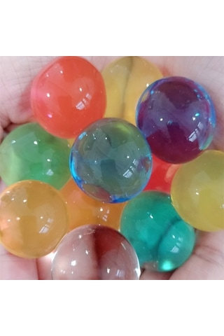 Orbeez xl Orbiz Büyük Boy 50 Adet Su Topu Boncuk Top Küre Misket