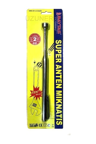 Baytaş Süper Anten Mıknatıs Teleskopik Metal Tutucu 35 Lbs