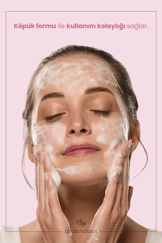 Bade Natural Gül Suyu Yüz Temizleme Köpüğü 125 ML
