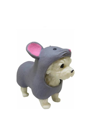 Dress Your Puppy Kostümlü Esneyen Figürler Köpek Fare Poodle Yumu