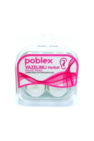 Poblex Antialerjik Silikon Kulak Tıkacı 2'li