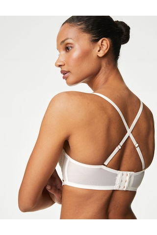 Marks & Spencer Aster Dantel Detaylı Multiway Straplez Sütyen T81006437H Krem