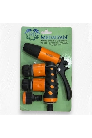 Medalyan Md-605 4 Uç Otomatik Tetikli Bahçe Sulama Tabancası