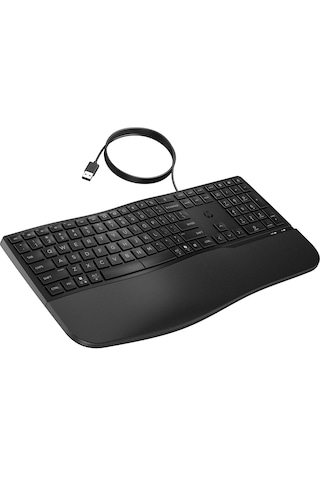 Hp 480 Comfort Kablolu Usb-a Klavye Siyah 8t6m1aa