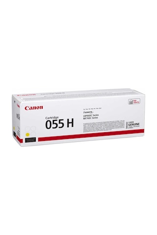 Canon Crg-055h-3017c002 Sarı Toner Yüksek Kapasiteli