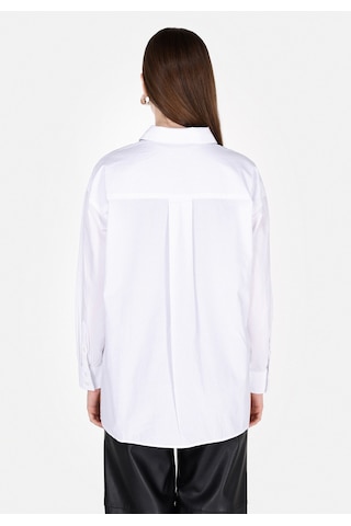 Colin's Colins Regular Fit Shirt Neck Düz Kadın Beyaz Uzun Kol Gömlek Cl1073373 Cl1073373 Q1.v1 Wht Beyaz