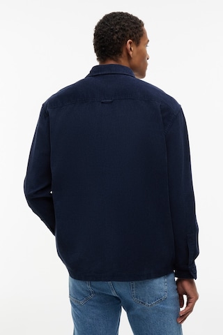 Tommy Hilfiger Tjm Brıck Cord Overshırt Ext Erkek Mavi Gömlek - Dm0dm21698