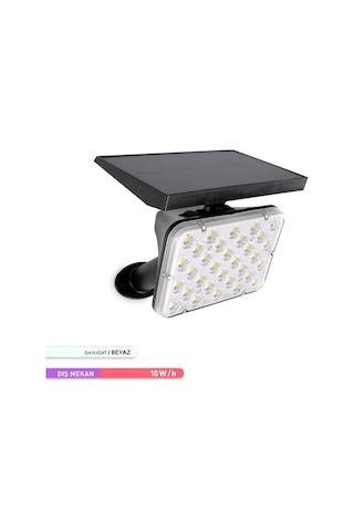 Ack Solar Pc Led Kazıklı Çim Armatürü Güneş Enerjili Bahçe Duvar