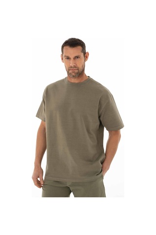 AR-MA Arma Erkek Oversize Kısa Kollu Bisiklet Yaka Sweatshirt 001