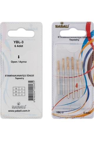 Etamin & Kanaviçe İğnesi Yabalı
