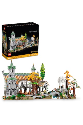 LEGO® Icons 10316 Yüzüklerin Efendisi: Rıvendell 6167 Parça