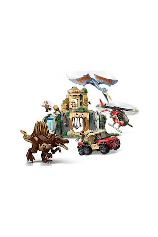 Lego Jurassic World Spinosaurus Ve Quetzalcoatlus Hava Görevi 984 Parça 76976