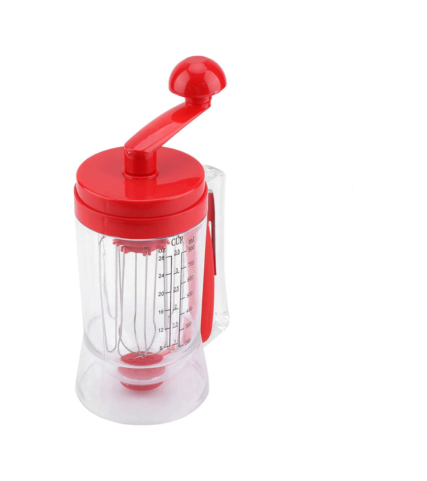 Hangfox El Opereli Hamur Dağıtıcı, Abs Malzeme, Ölçü Ölçeği, Pasta-waffle Hamuru, Kolay Temizleme, Engellemez Açık Diğer