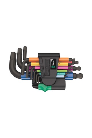 05133164001 950/9 Hex-plus Multicolour 2 L Anahtar Seti, Metrik, Blacklaser, 9 Parça