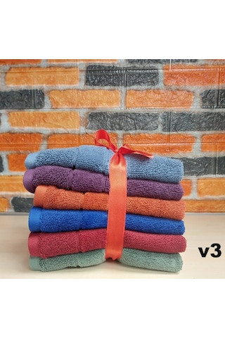 Özdilek Svv Border -6 Lı- Kalın & Yumuşak Mutfak Havlusu 33x33 - V3 Bej