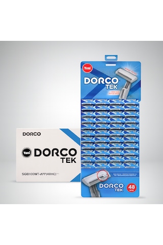 Dorco Tek Bıçaklı Kullan At Jilet X 48 Ad