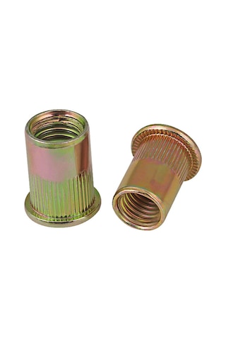 Ximistore9 Kkmoon Çelik Düz Başlı Çekme Somun Seti - 300 Parça M3/m4/m5/m6/m8/m10/m12