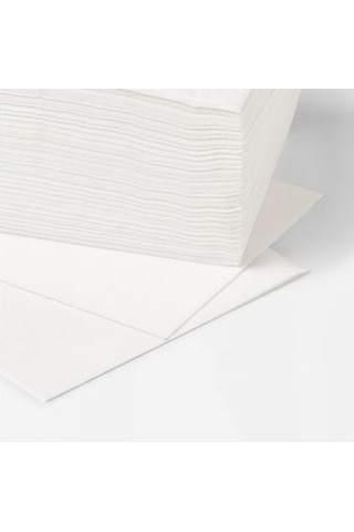 Ikea Storatare Peçete 150 Adet Beyaz 30x30 CM