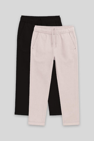 Tommy Life Standart Fit 2li Paket Siyah-taş Erkek Çocuk Chino Pantolon - 11272 Siyah - Antrasit