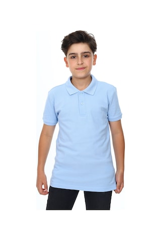 Toontoy Unisex Çocuk Tişört Mavi