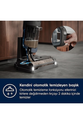Electrolux Ultimate 800  EW81U3DB 21.6 V Islak Ve Kuru Dikey Şarjlı Süpürge