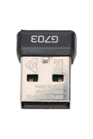 Logitech G703 İle Uyumlu Usb Fare Alıcısı Lightspeed Kablosuz Fareyle Uyumludur Kablosuz 2.4g Teknolojisi Taşınabilir Fare Adaptörü