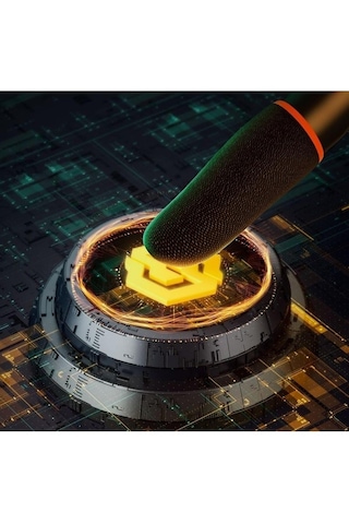 Pubg Parmaklık Eldiven Fiber Oyuncu Eldiveni Anti-ter Parmak Kılıf 1 Çift