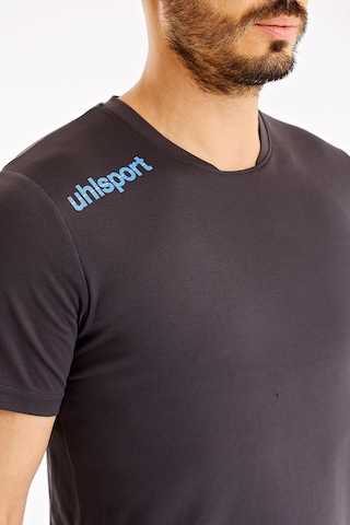 Antrasit Uhlsport Erkek Antreman T-shirt Essentıal