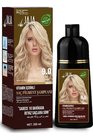 Jaja Vitamin İçerikli Saç Pigment Şampuanı Unisex 300 Ml 9.0 Sarı Tüm Saçlar