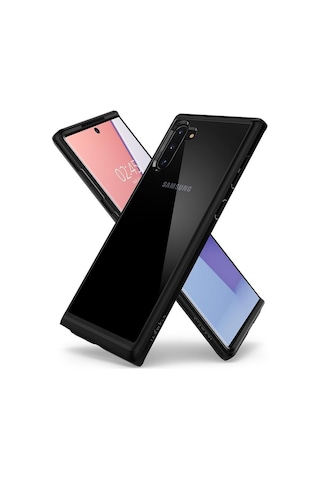 Spigen Galaxy Note 10 İle Uyumlu Kılıf Ultra Hybrid Matte Black
