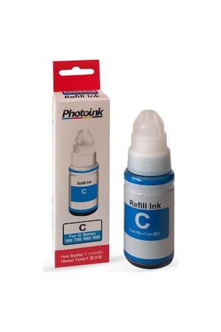 Photoink Canon G2410 Mavi Mürekkep 70 Ml Gı-490